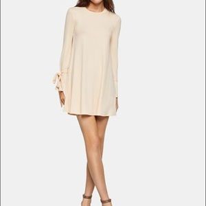 Bcbg Tie-Sleeve Swing Dress